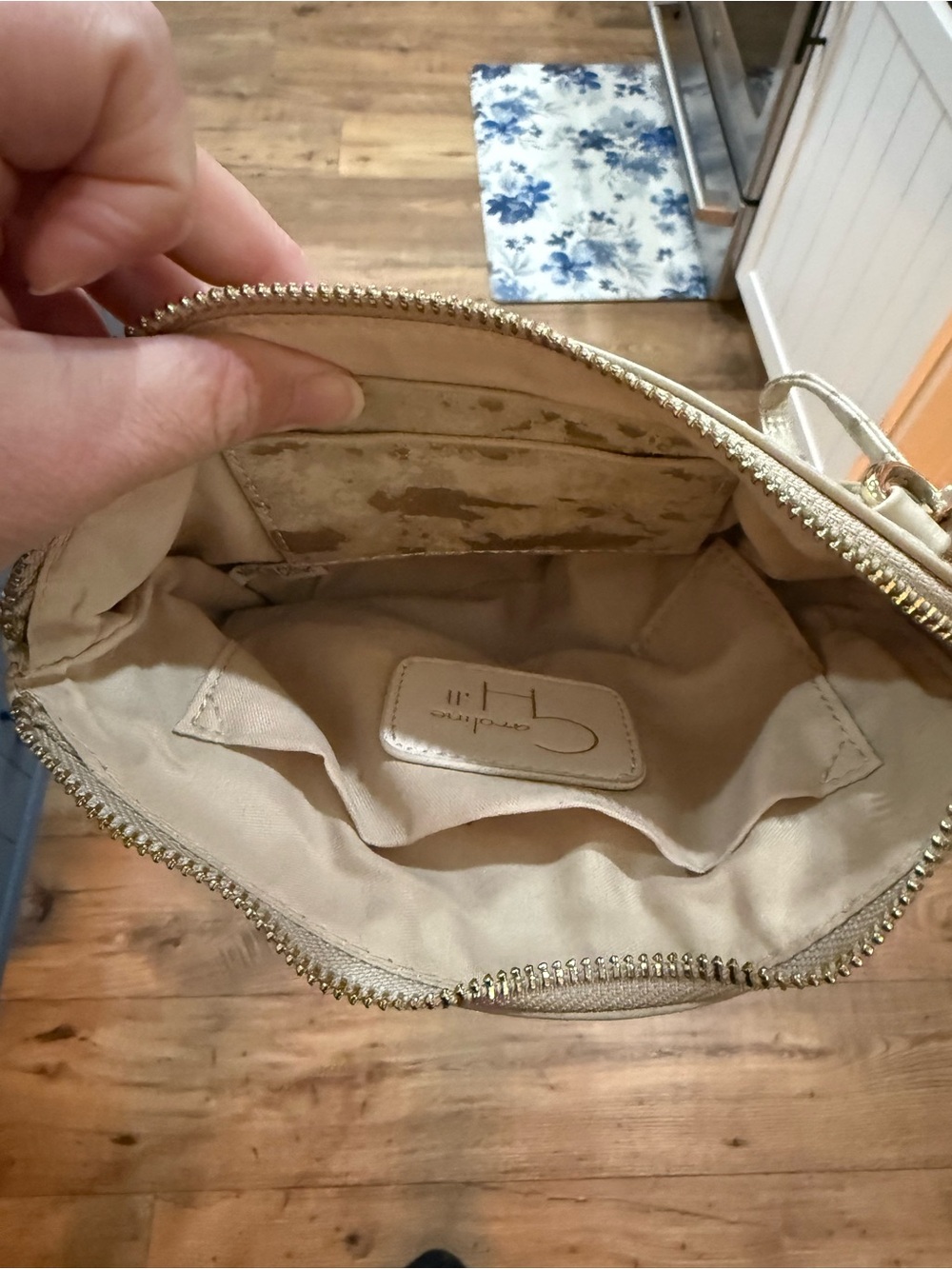 Metallic Tote and Crossbody Set - Picture 4 of 4